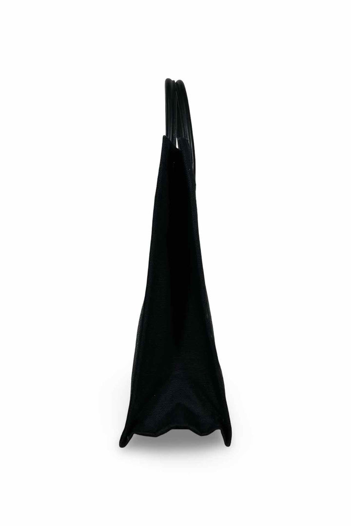 Saint Laurent Rive Gauche Rafia Tote