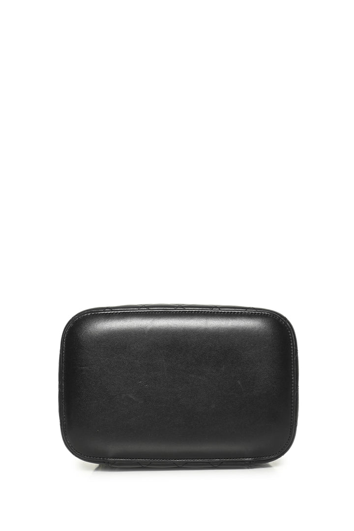 Chanel 2017-2018 Quilted Lambskin Trendy Top Handle Vanity Pouch