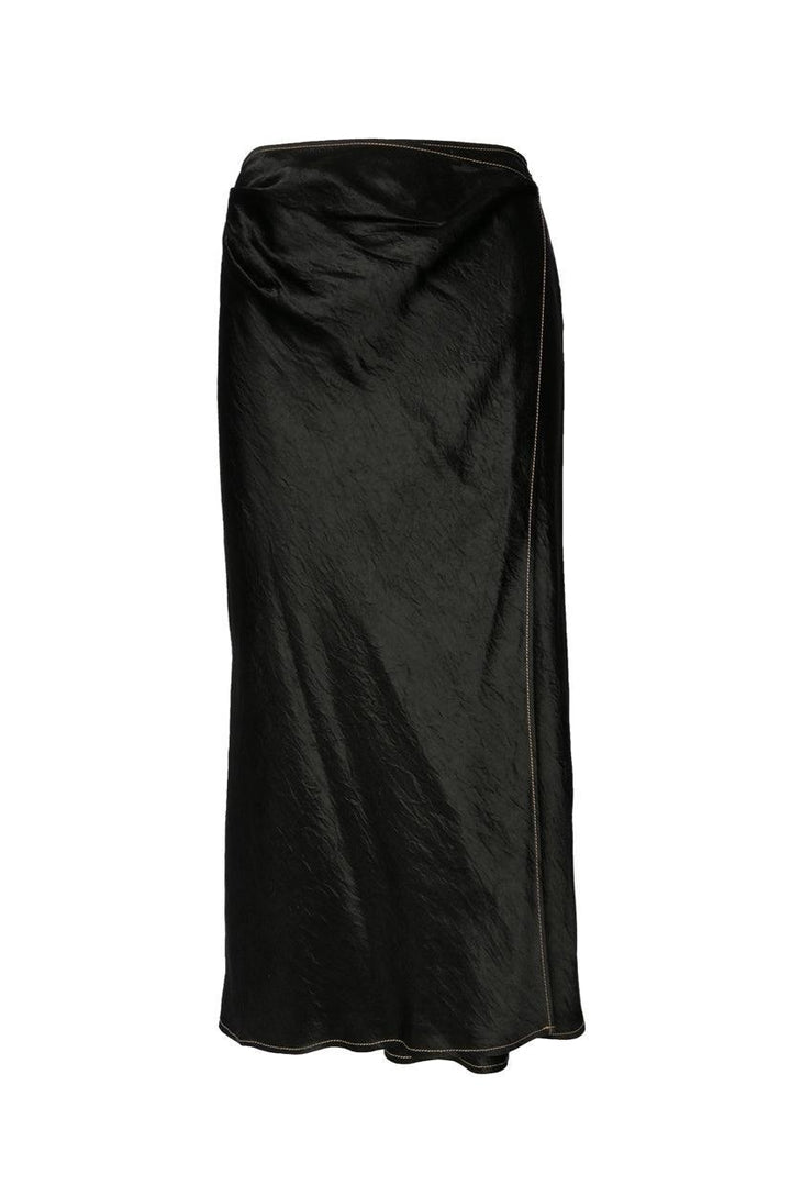 Acne Studios Size 36 Satin Wrap Skirt