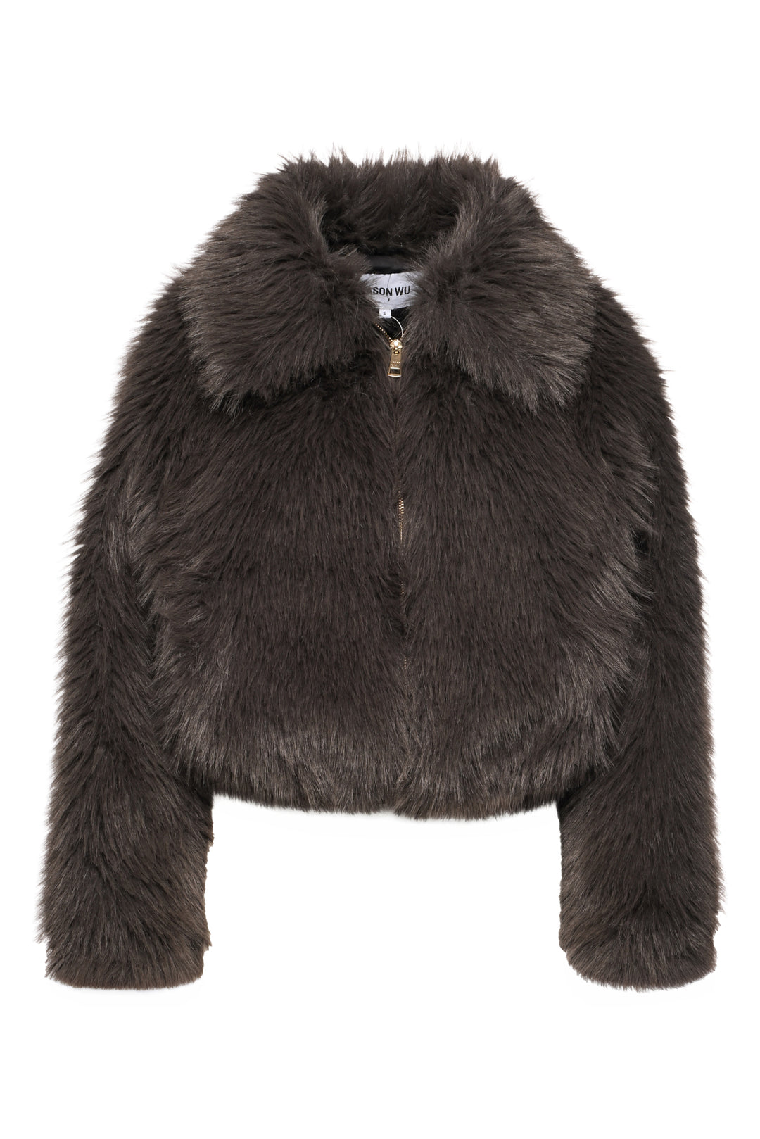 Jason Wu Size S Faux Fur Cropped Jacket