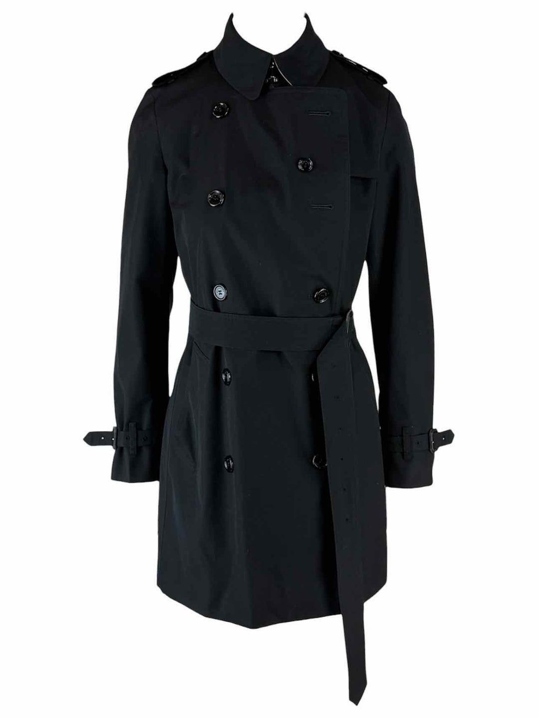 Burberry Size 8 Short Trench Coat