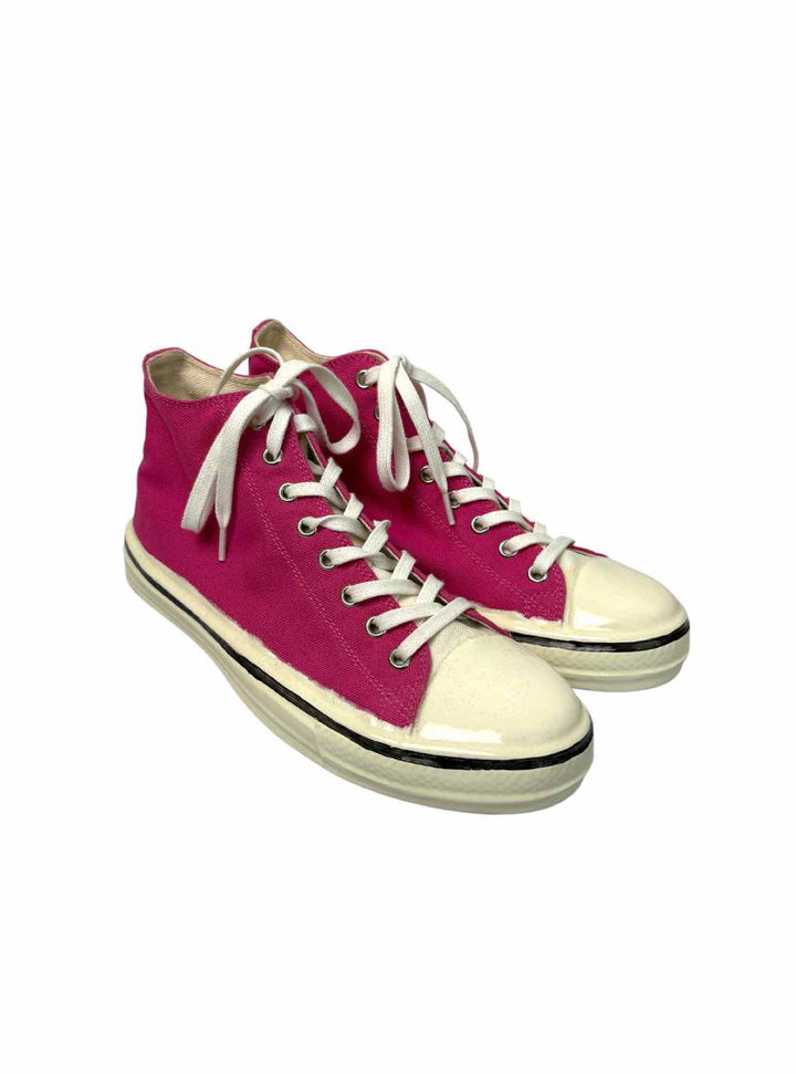 Marni Size 38 Canvas High Top Sneaker