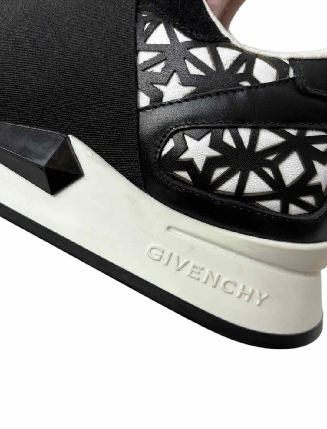 Givenchy Size 39.5 Laser Cut Neoprene Sneaker