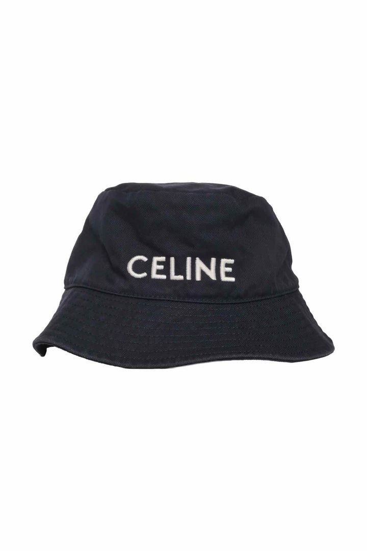 Celine Size M Logo Bucket Hat
