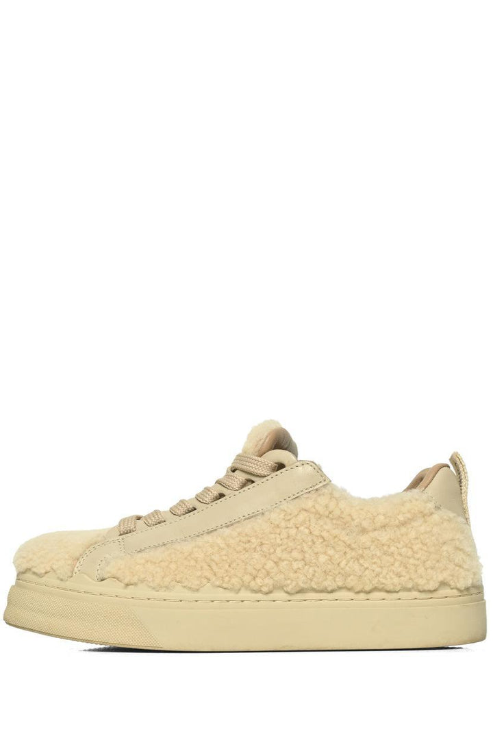 Chloe Size 35 Lauren Shearling Sneakers