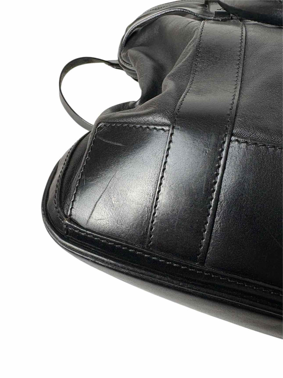 Burberry Black Leather Tote Purse