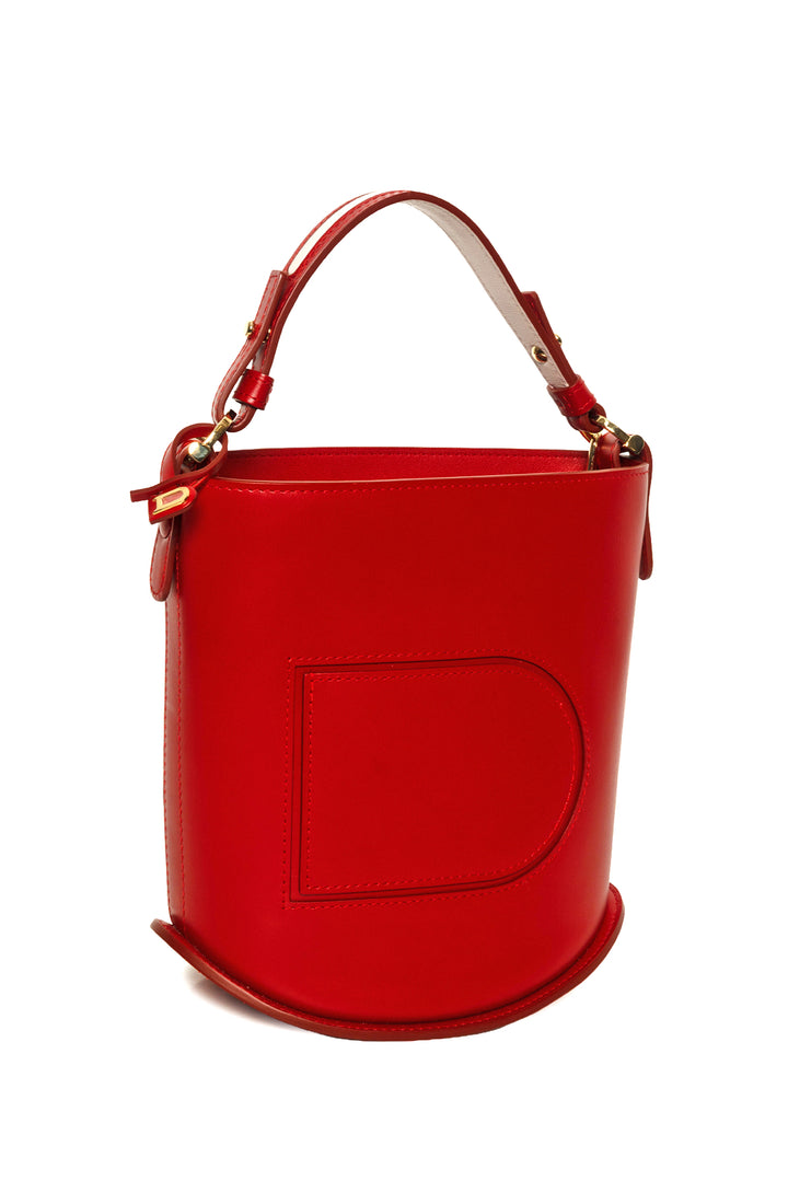 Delvaux Le Pin Mini Bucket Shoulder Bag