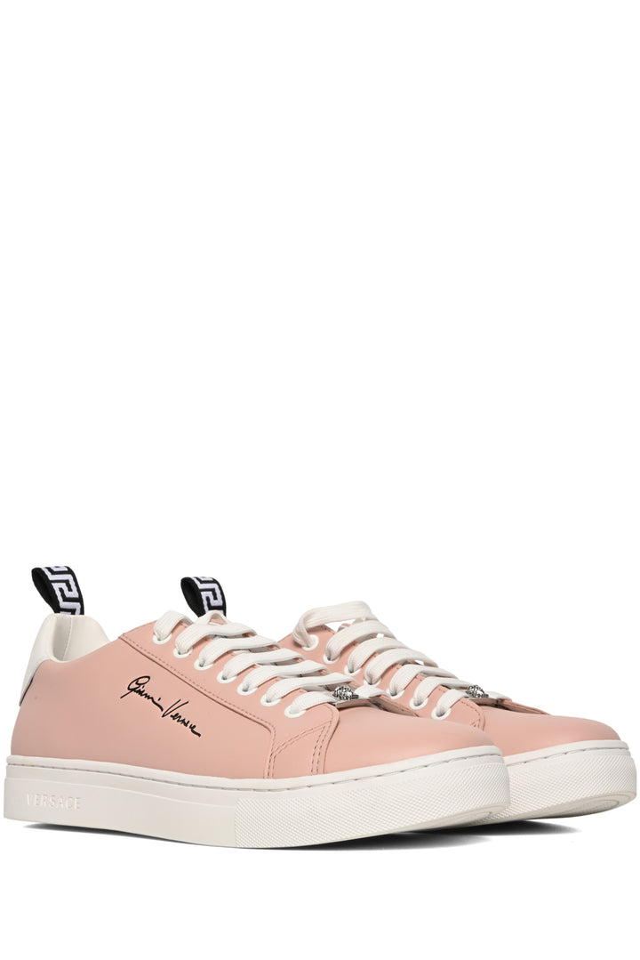 Versace Size 39 Leather Low Top Sneaker