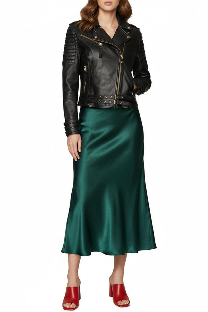 Boda Skins Size 4 Leather Motot Jacket