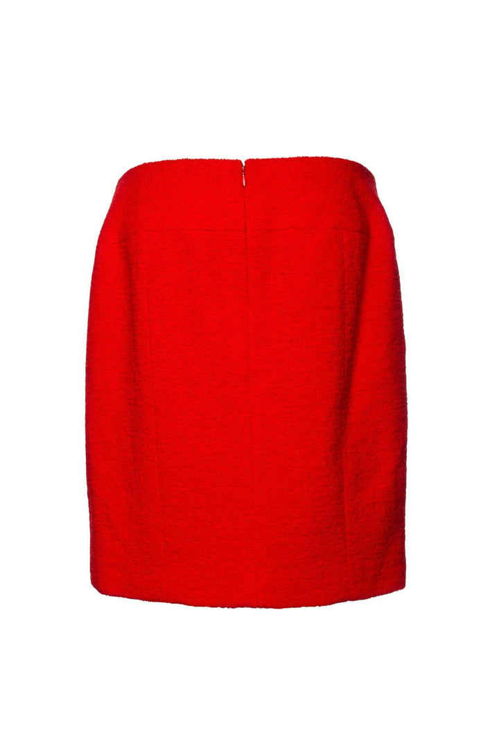 Chanel Size 44 Vintage Wool Skirt