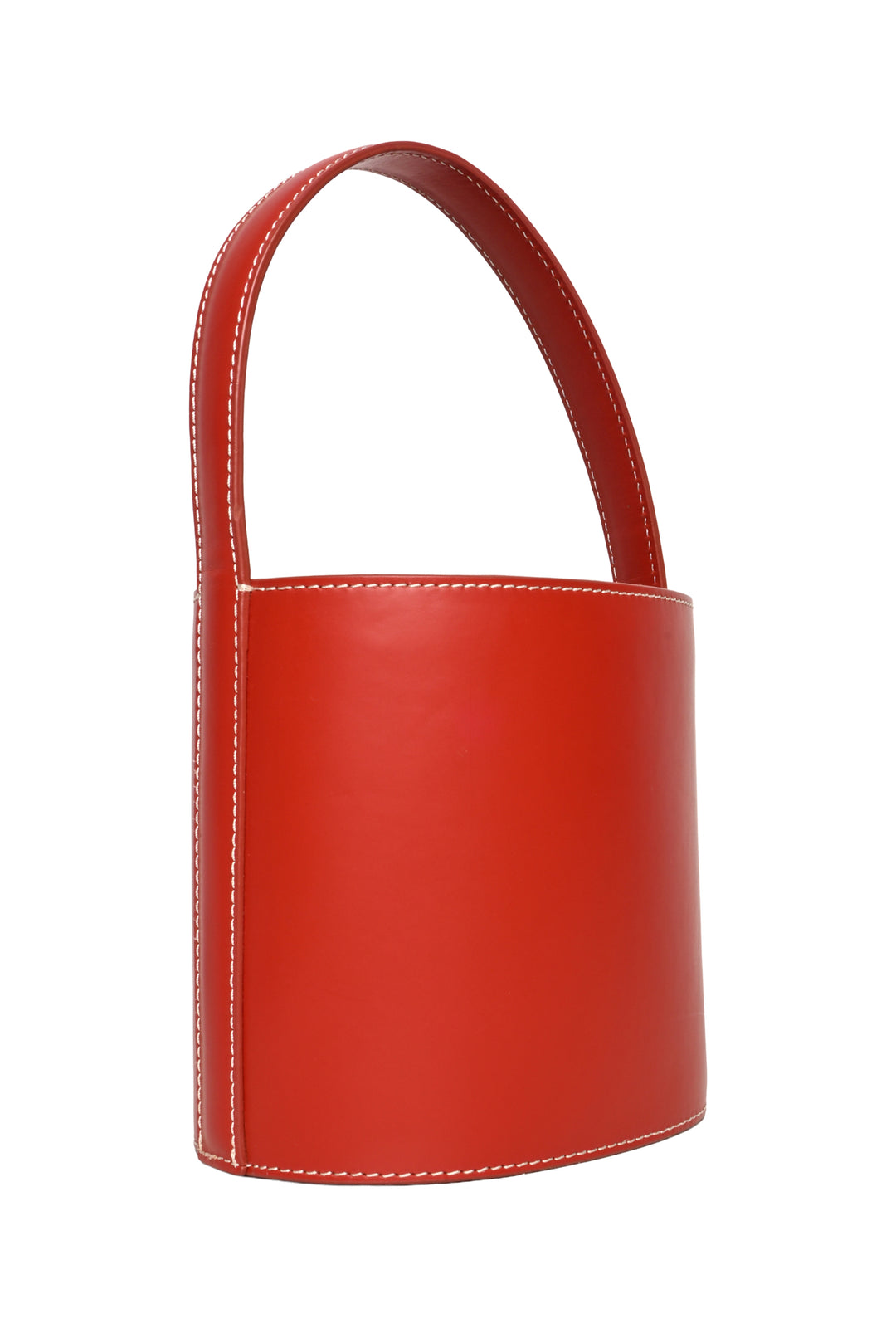 STAUD Bissett Leather Bucket Bag