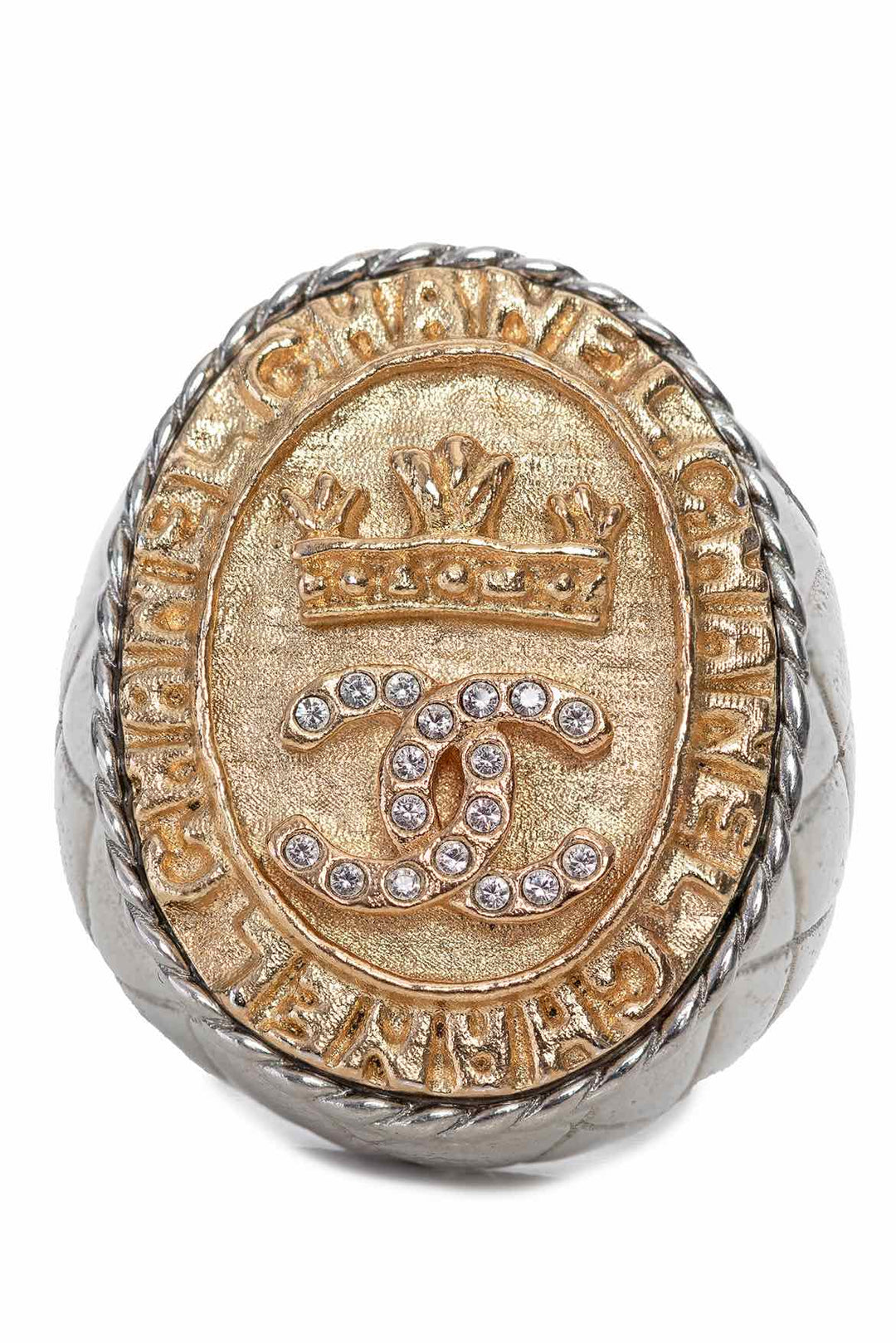 Chanel Size 7 Crown Ring