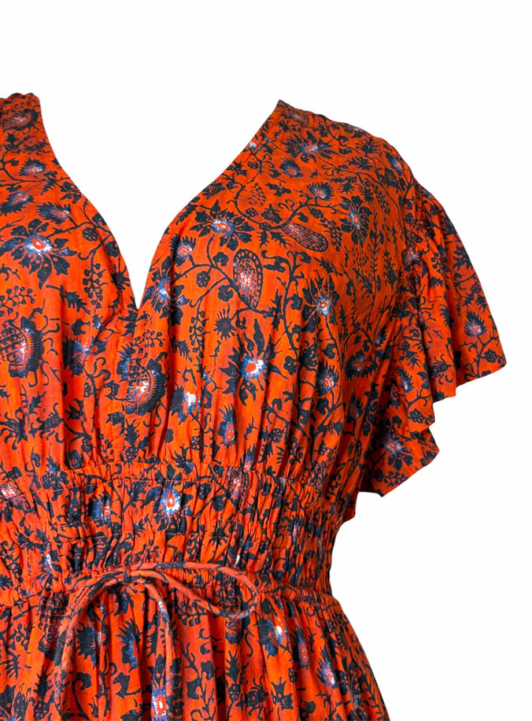 Ulla Johnson Size 14 Floral Cotton Dress