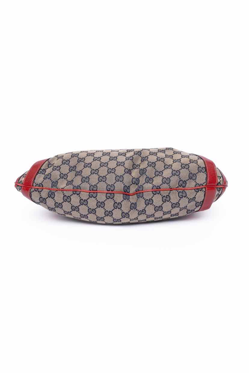 Gucci Monogram Medium Abbey Convertible Hobo