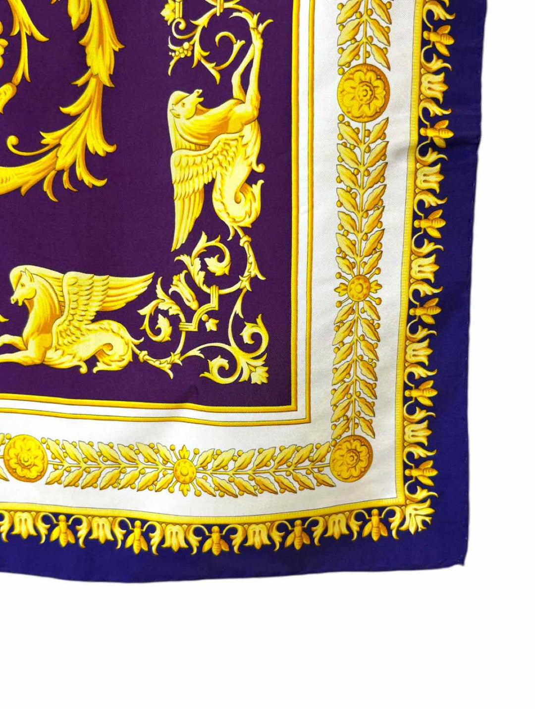Versace Silk Print Scarf
