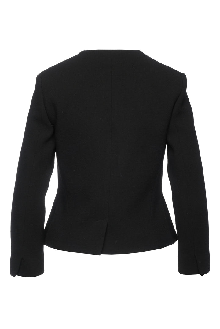 Chloe Size 4 Collarless Short Blazer