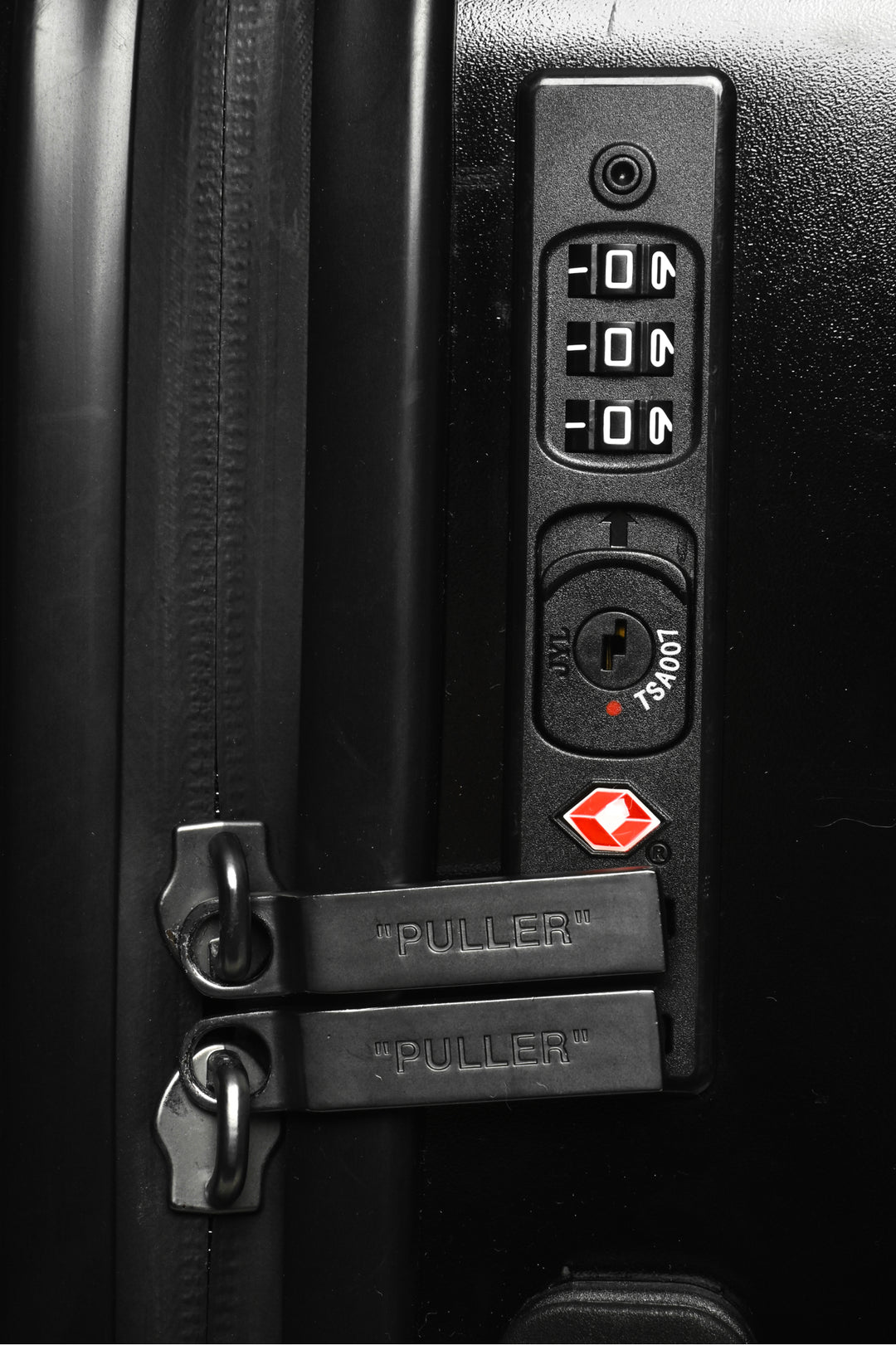 Off White Arrow Trolley Suitcase