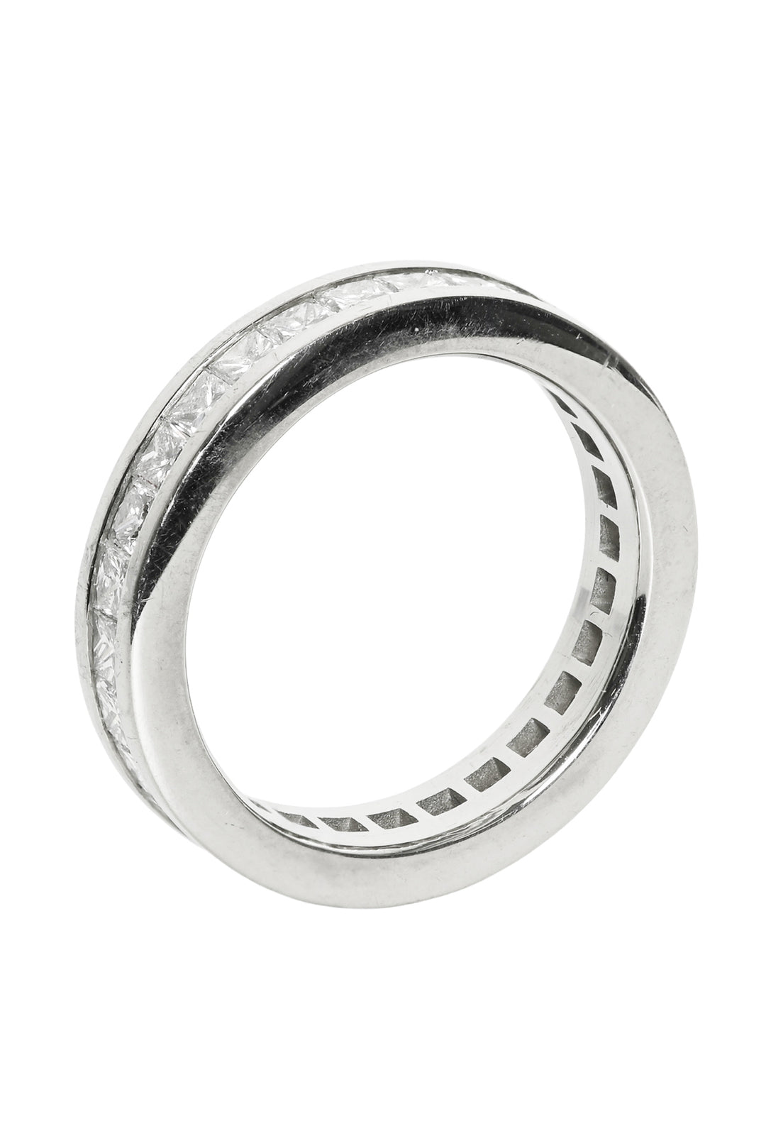 White Gold Eternity Size 6.5 Ring