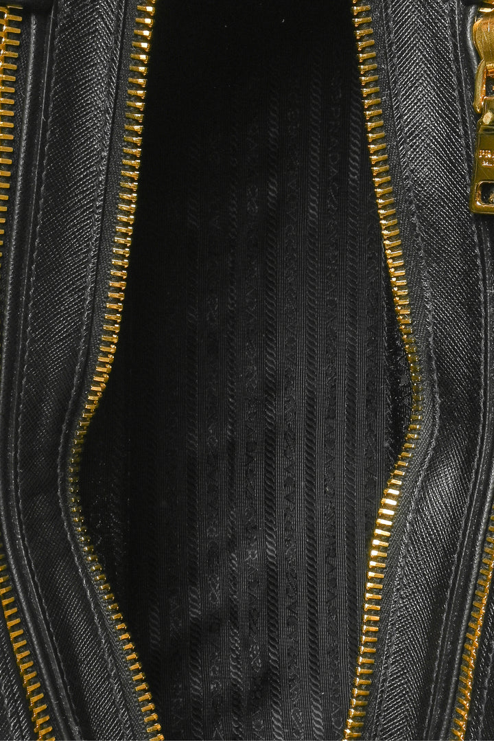 Prada Soft Leather Dome Tote