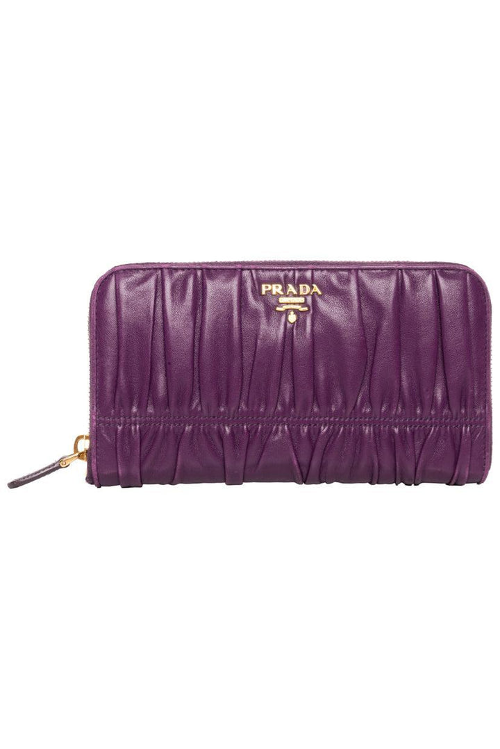 Prada Nappa Leather Continental Wallet