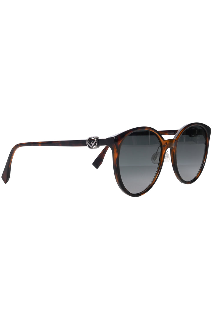 Fendi F Logo Oval Sunglasses