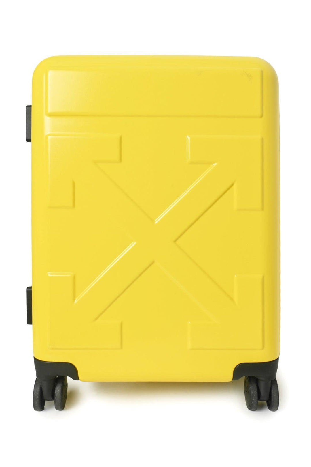 Off White Arrow Trolley Suitcase