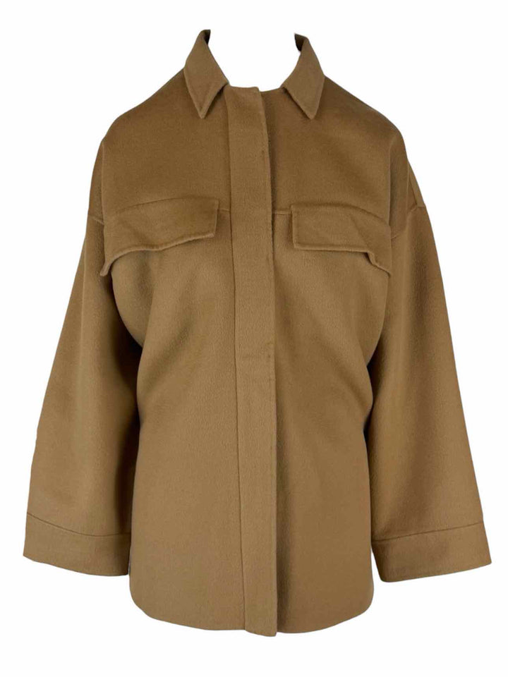 Toteme Size L Wool Tavola Shirt Jacket