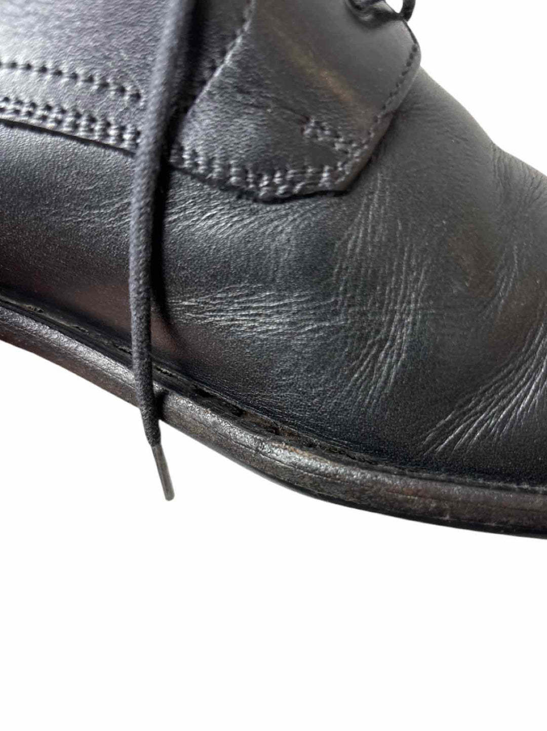 Mens Shoe Size Prada Size 9.5 Men's Leather Ankle Boots