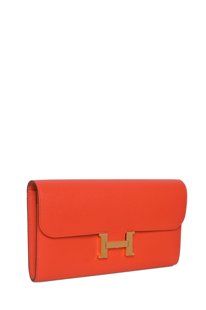 Hermes 2016 Epsom Constance Long Wallet