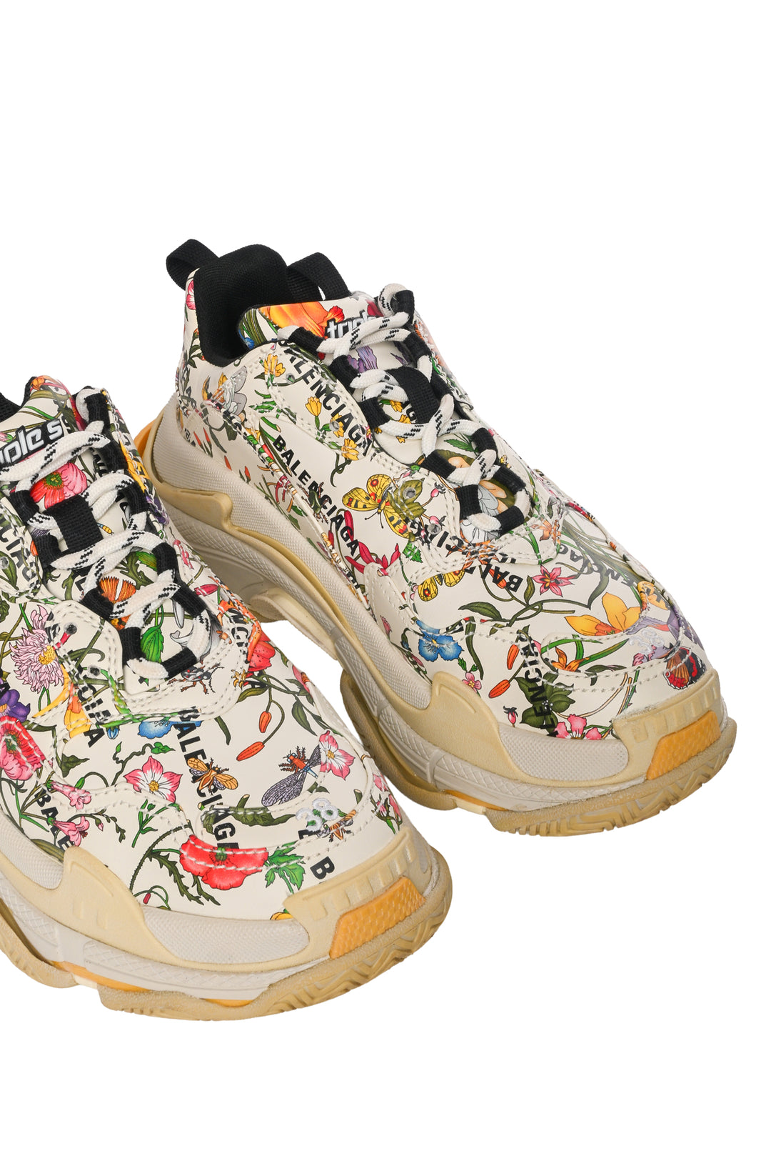 Gucci x Balenciaga Size 38 Triple S 'The Hacker Project' Sneaker