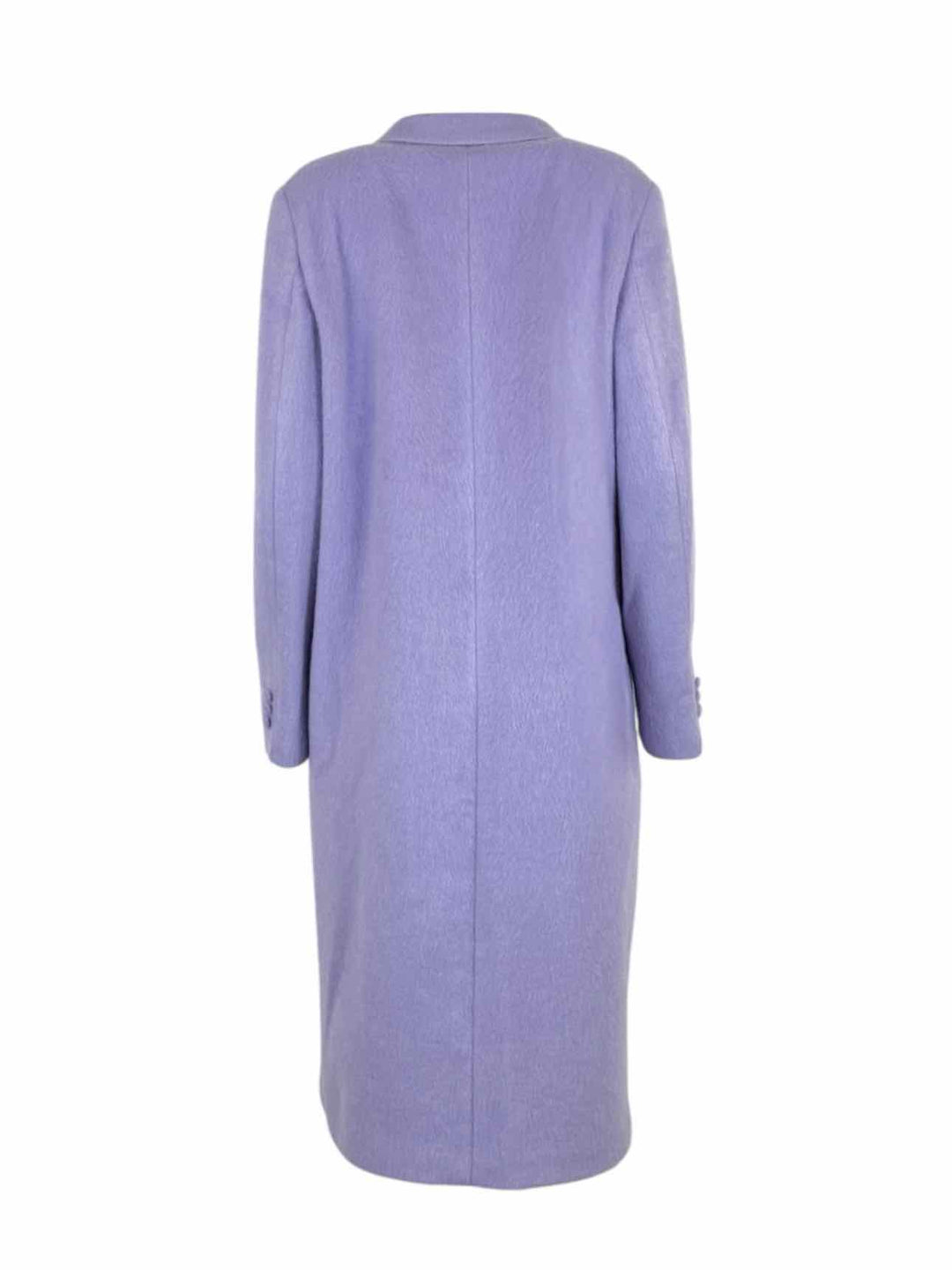 Each Other Size M Double Breasted Wool-Blend Coat