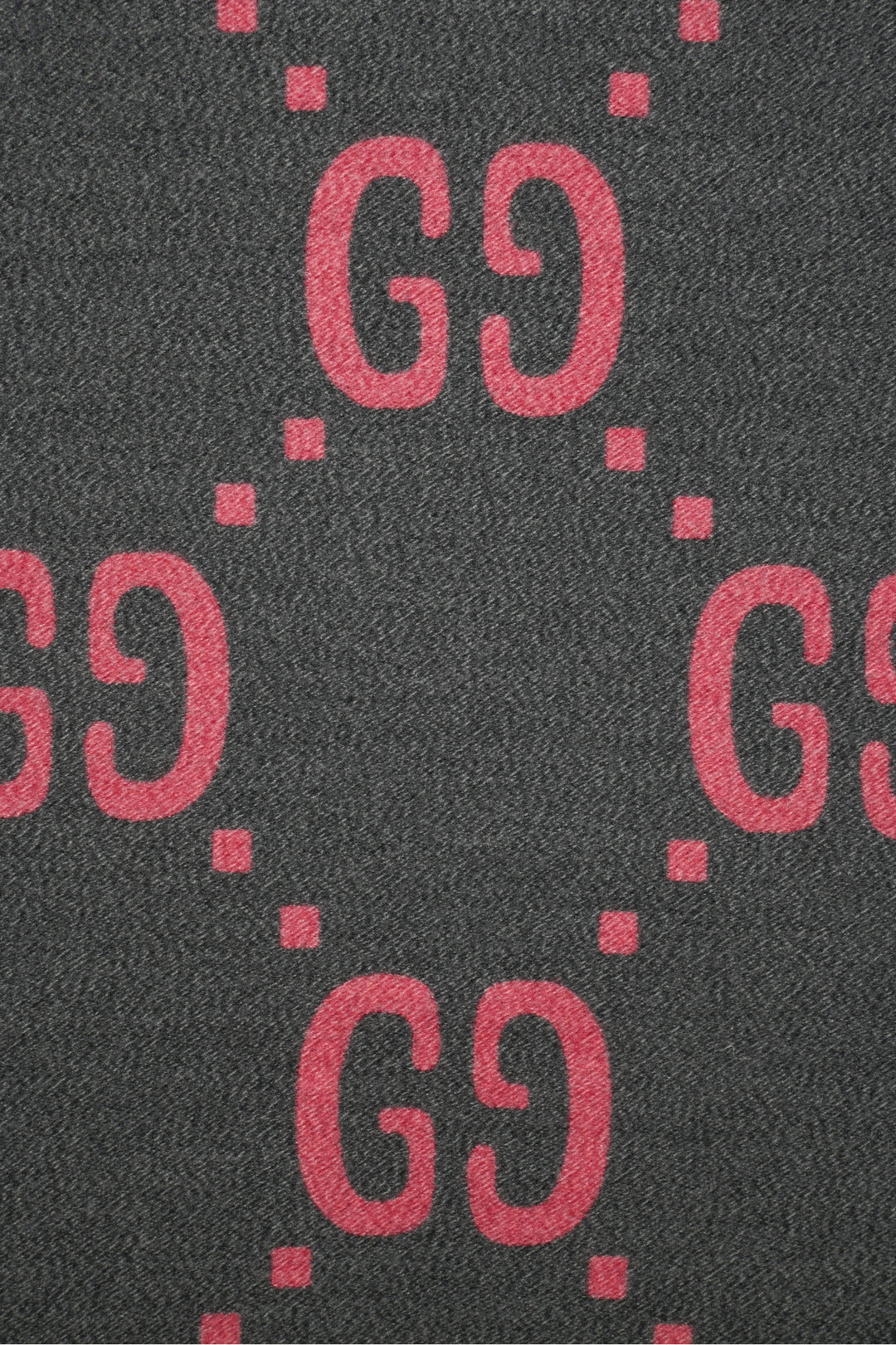 Gucci GG Jacquard Wool & Silk Scarf