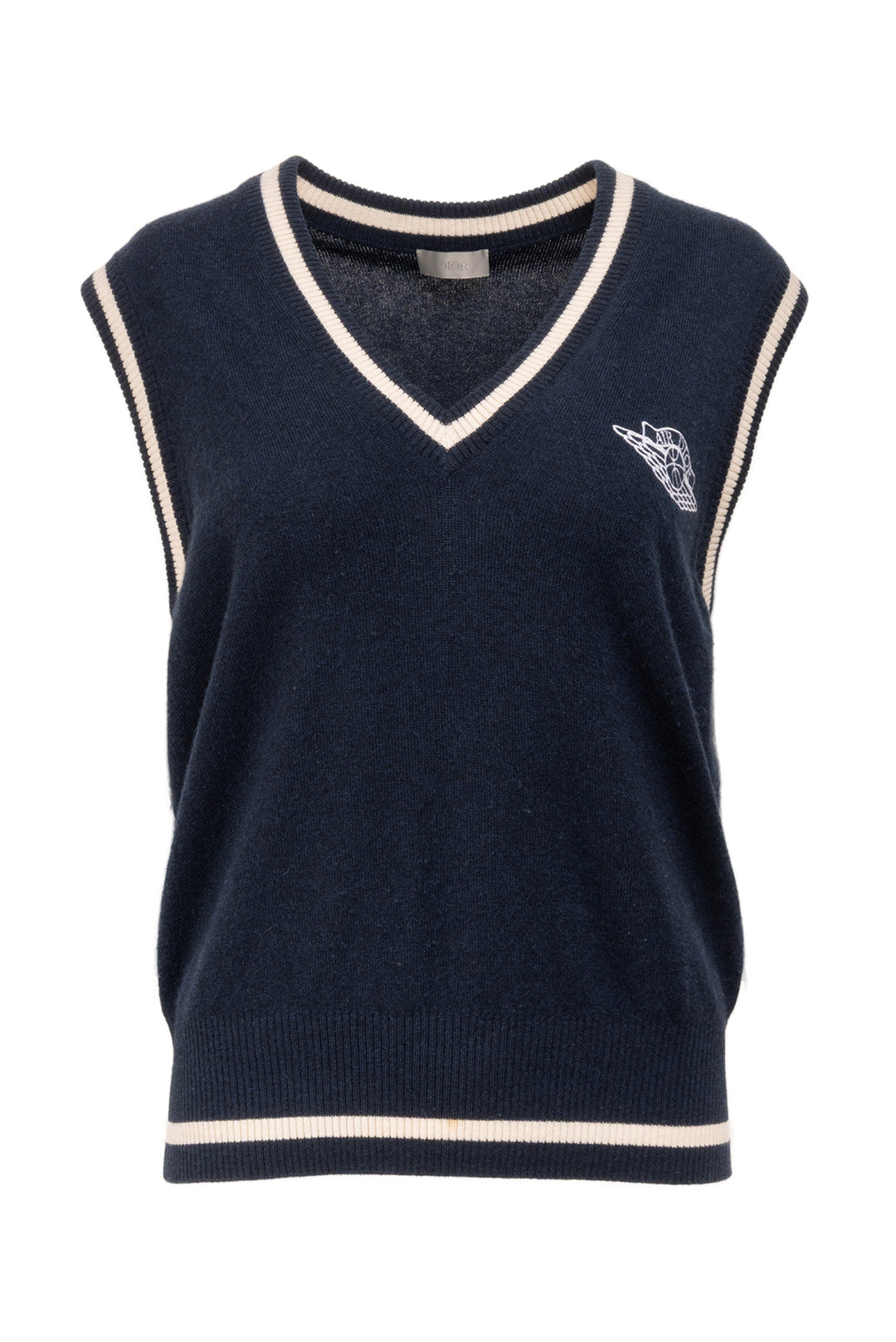 Dior Size S Air Dior Cashmere Sweater Vest