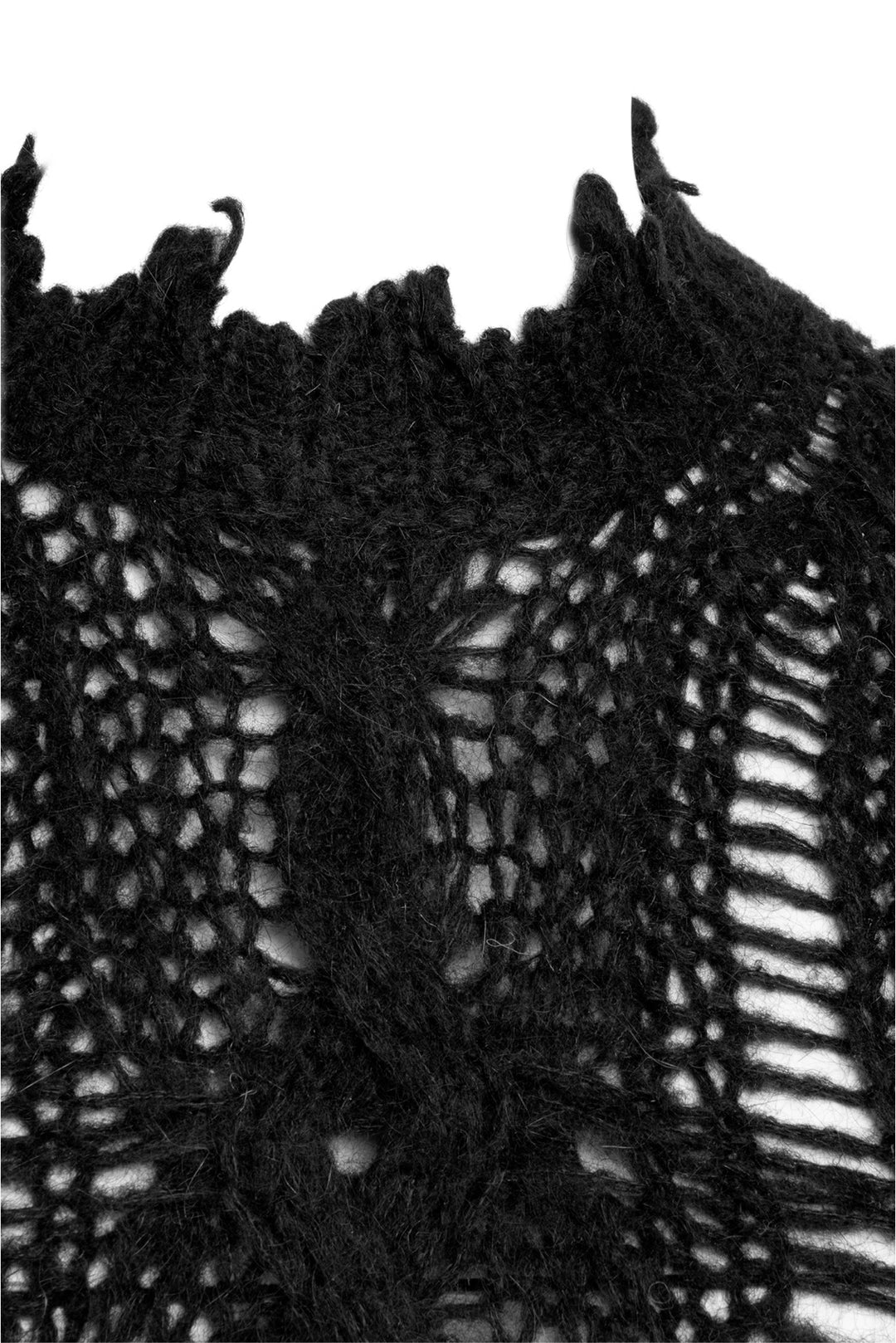 Acne Studios Size XS Distressed Loose Knit  Sweater