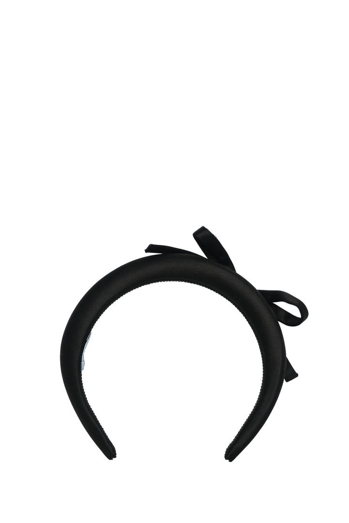 Prada Bow Satin Headband