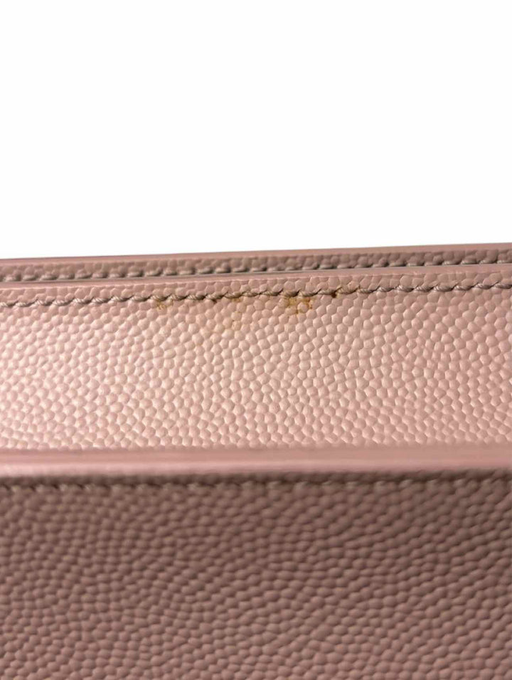 Saint Laurent Kate Classic Grain de Poudre Monogram Clutch