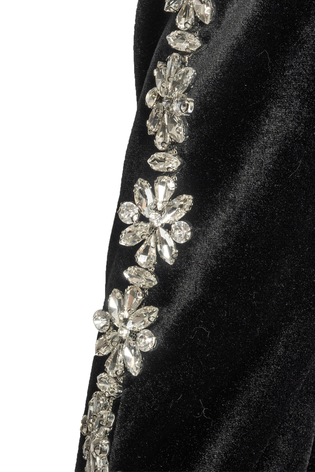 Nadine Merabi Size 4 Velvet Embellished Blazer