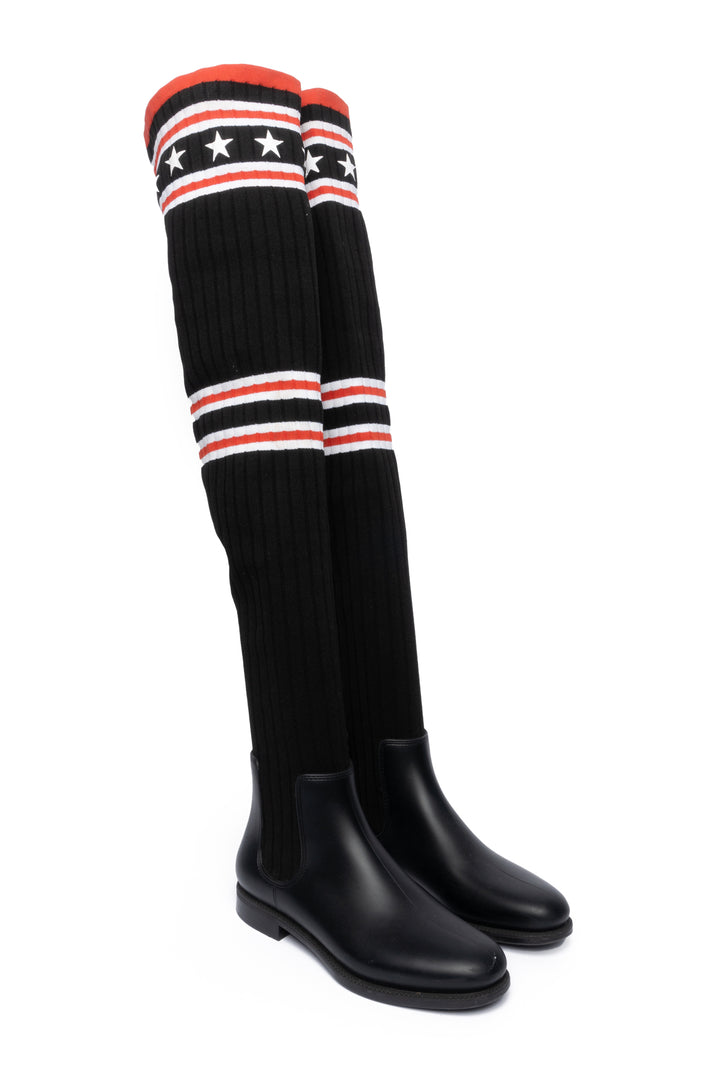 Givenchy Size 40 Knee High Sock Boots