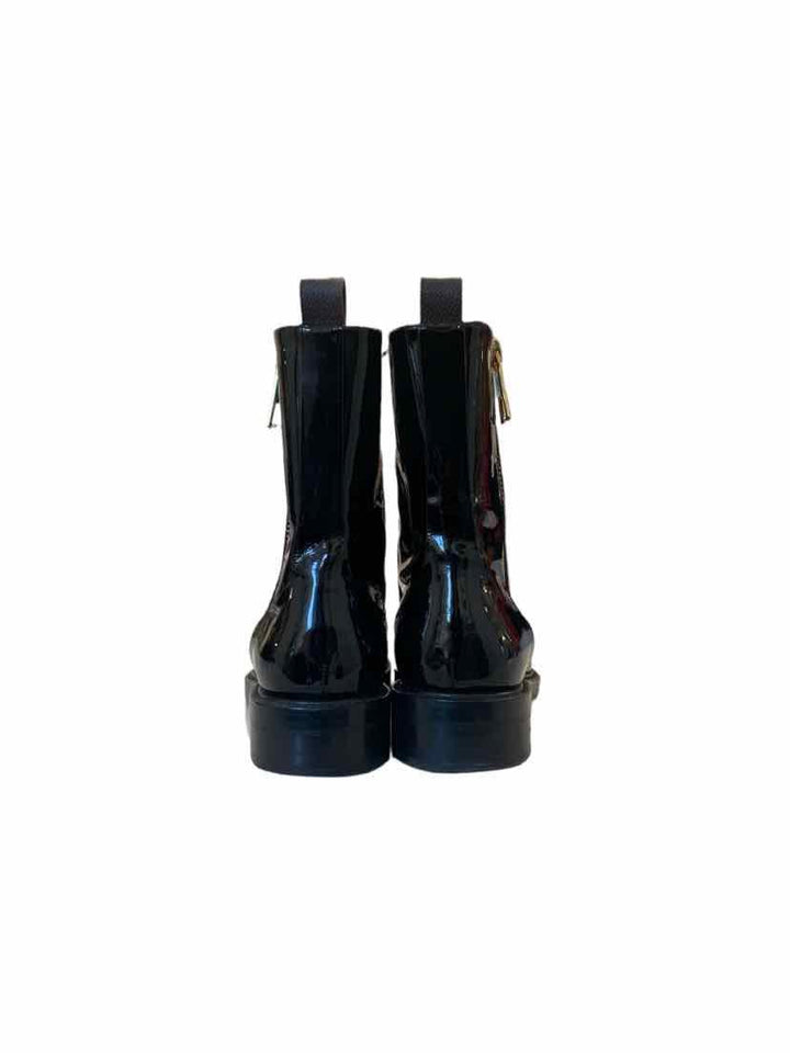 Louis Vuitton Size 36 Patent Combat Boots