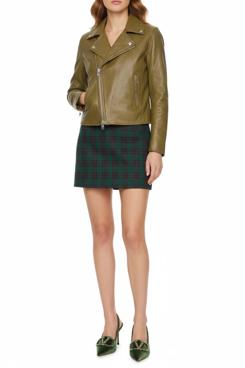 Ganni Size M Leather Jacket