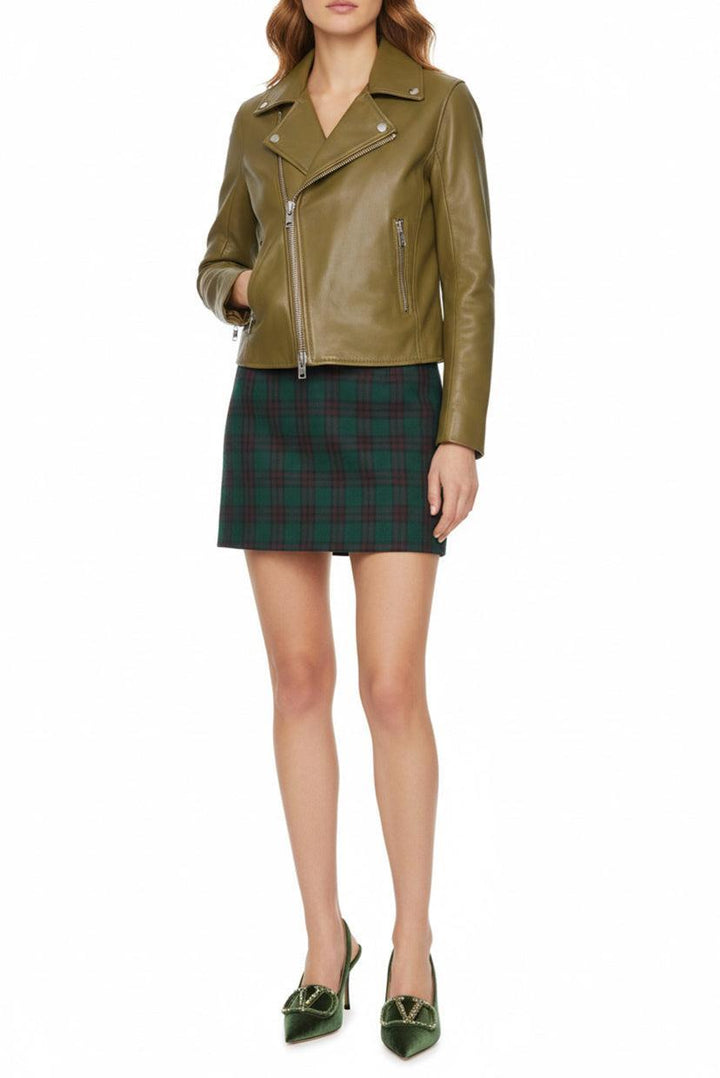 Ganni Size M Leather Jacket