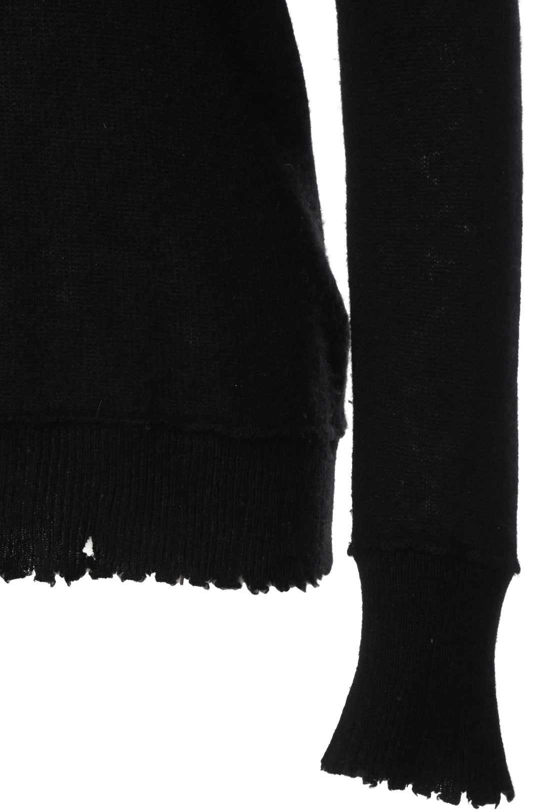 R13 Size S Distressed Edge Sweater