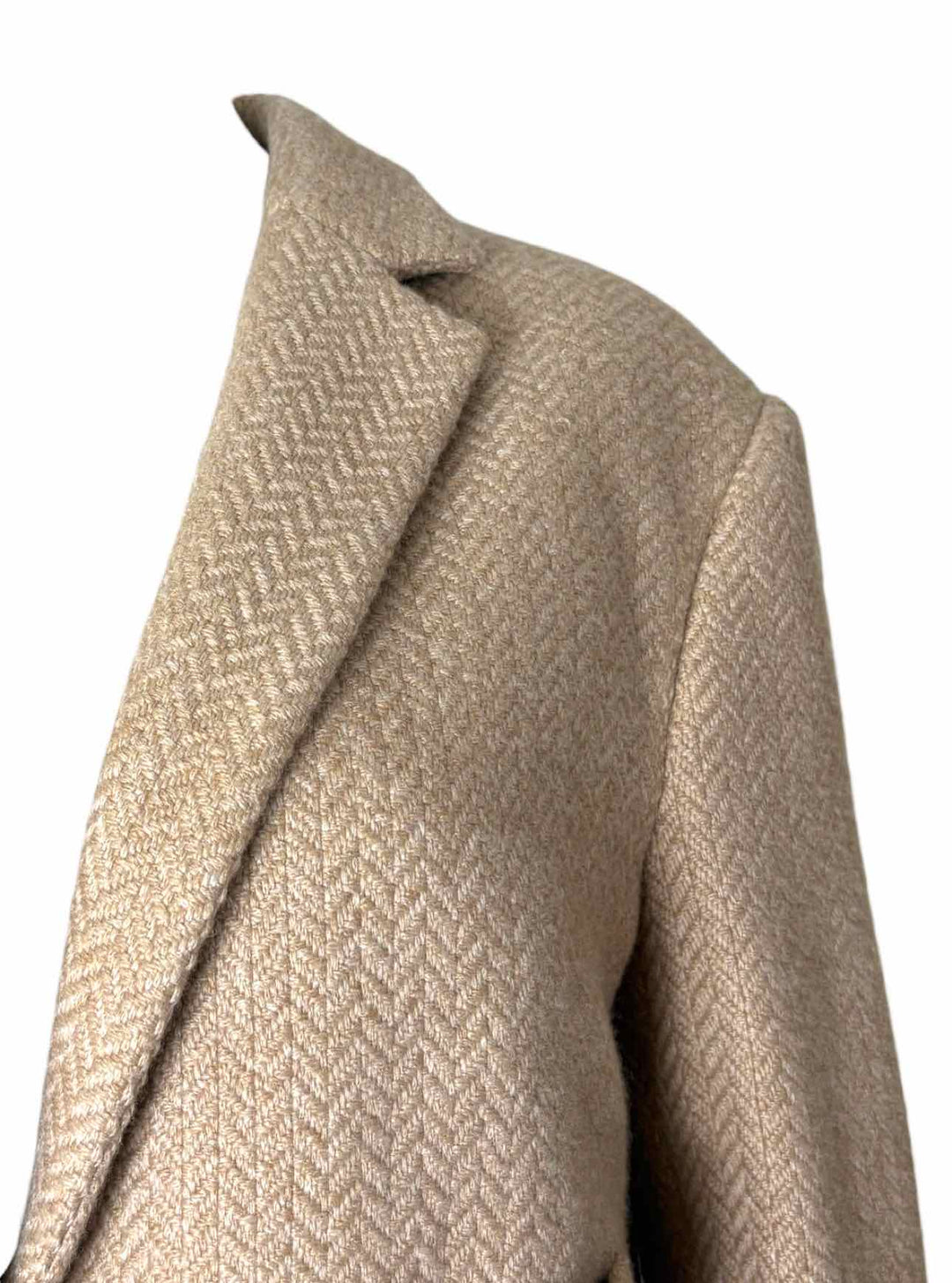 Agnona Size 44 Cashmere Knit Blazer