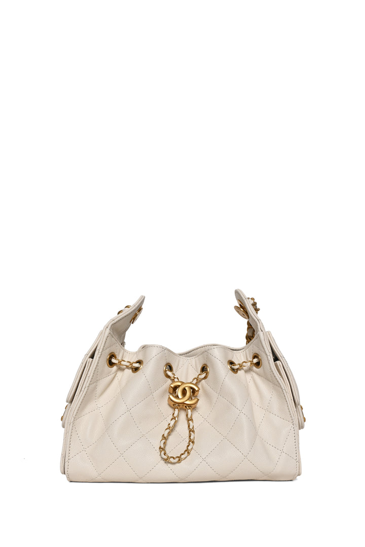 Chanel Caviar Quilted Mini 25 Hobo