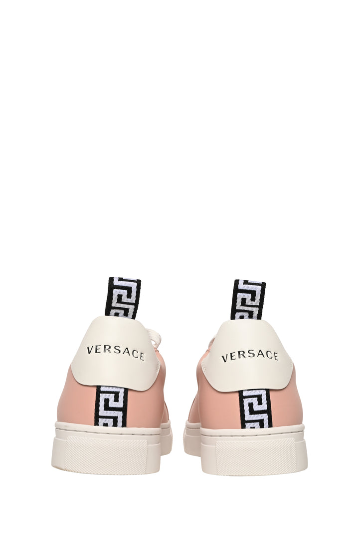 Versace Size 39 Leather Low Top Sneaker