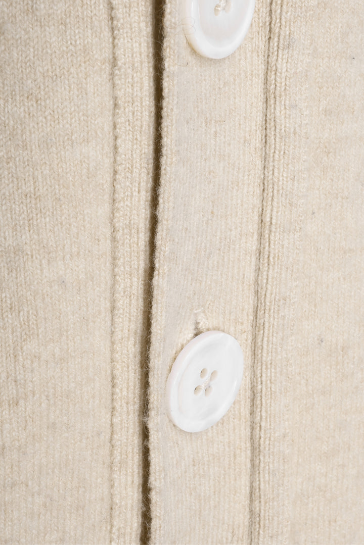 Extreme Cashmere x Size L Long Cashmere-Blend Cardigan