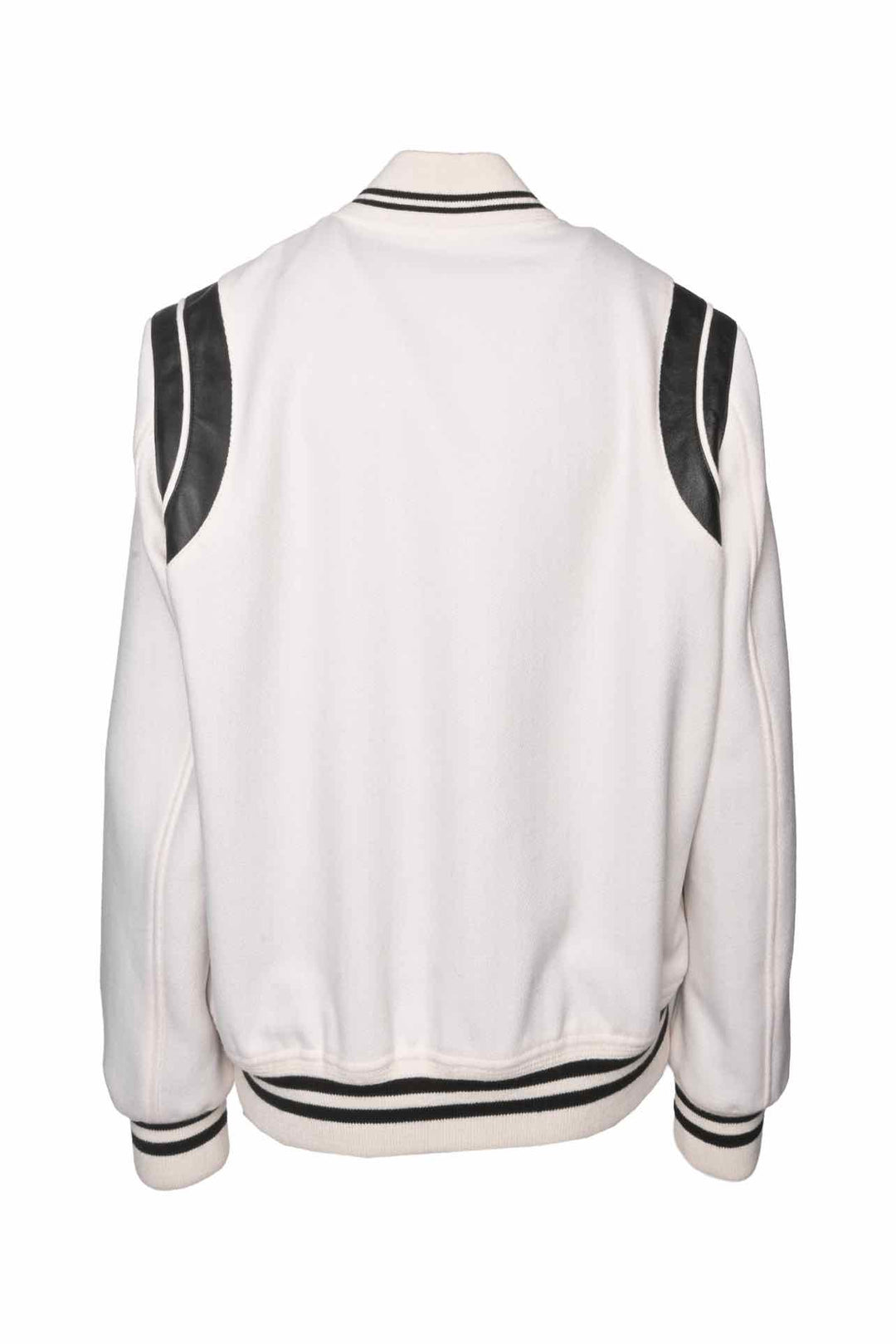Saint Laurent Size 40 Men's 2022 Teddy Two-Band Bomber Jacket