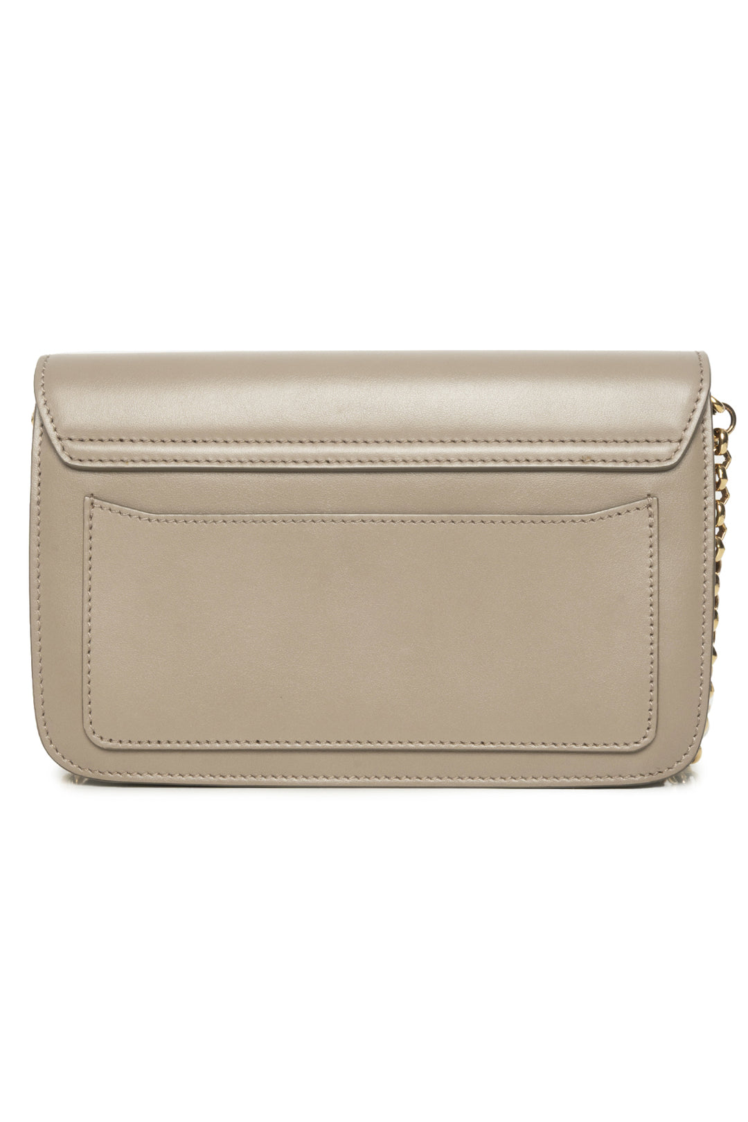 Chloe Calfskin Suede C Clutch On Chain