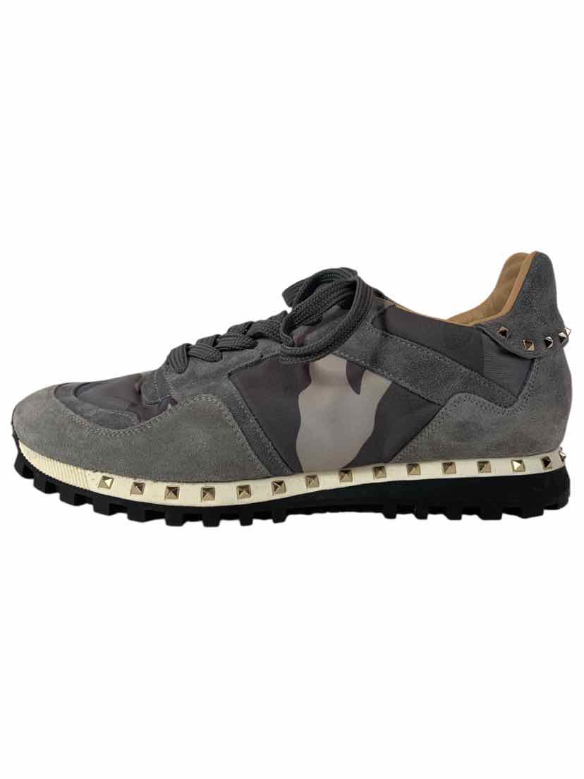 Valentino Size 40 Camo Rockrunner Sneaker