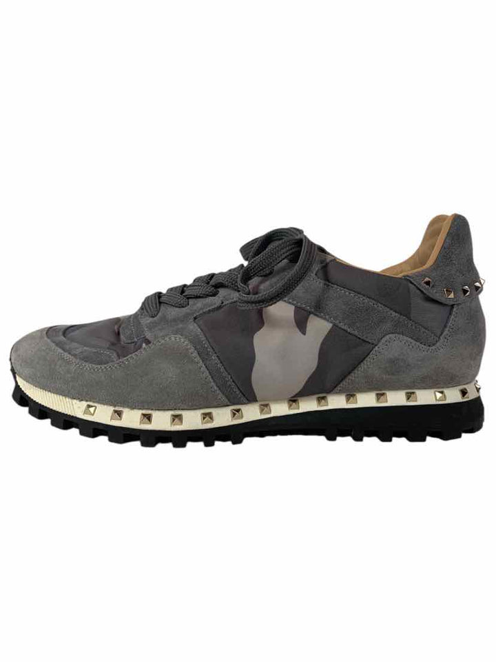 Valentino Size 40 Camo Rockrunner Sneaker